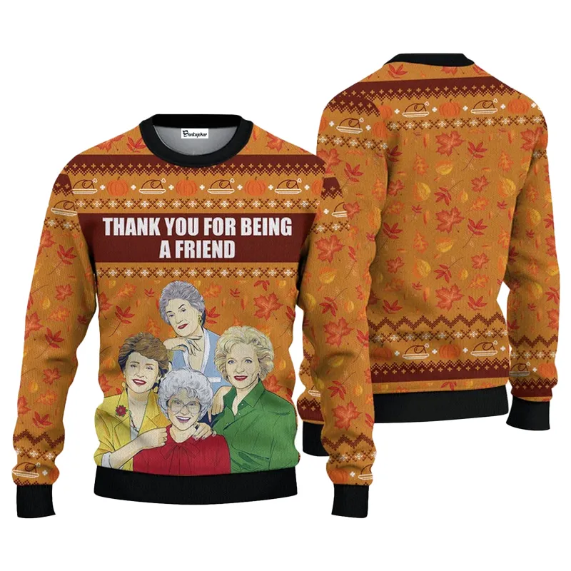 Winter Sweater JulesRoche Graphic Prints Classic Design