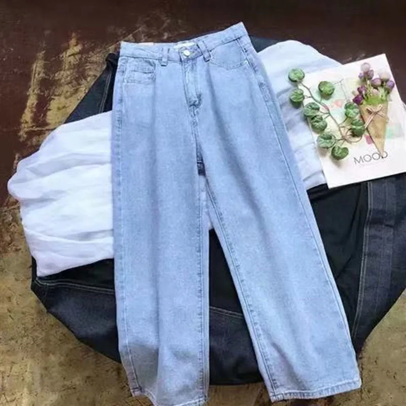 Women Loose Mom Jeans