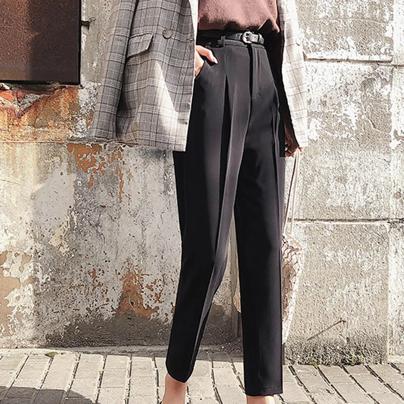 Women's Spring/Summer Casual High Waist Pencil Pants