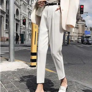 Women's Spring/Summer Casual High Waist Pencil Pants