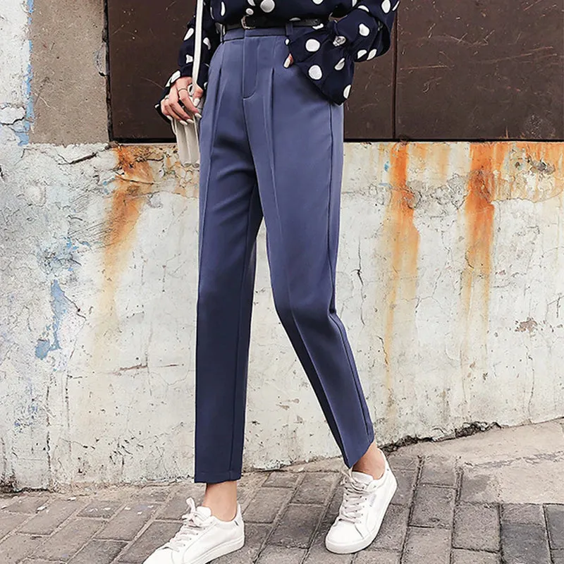 Women's Spring/Summer Casual High Waist Pencil Pants