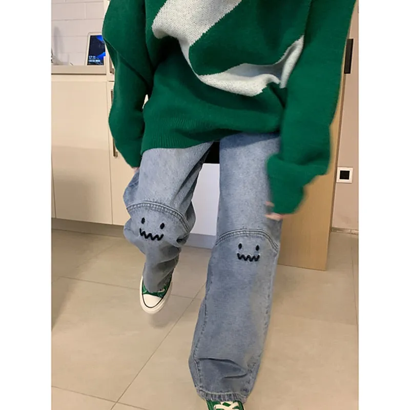Women's Straight Baggy Trouser