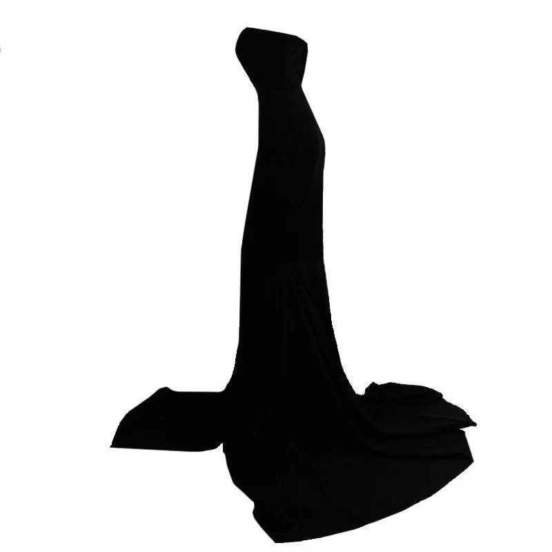 Women's Summer Asymmetric Maxi Dress With Wrapped Chest