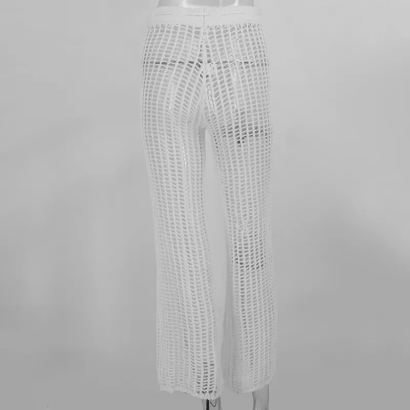 Women's Summer Casual Knitted Loose High-Waist Pants