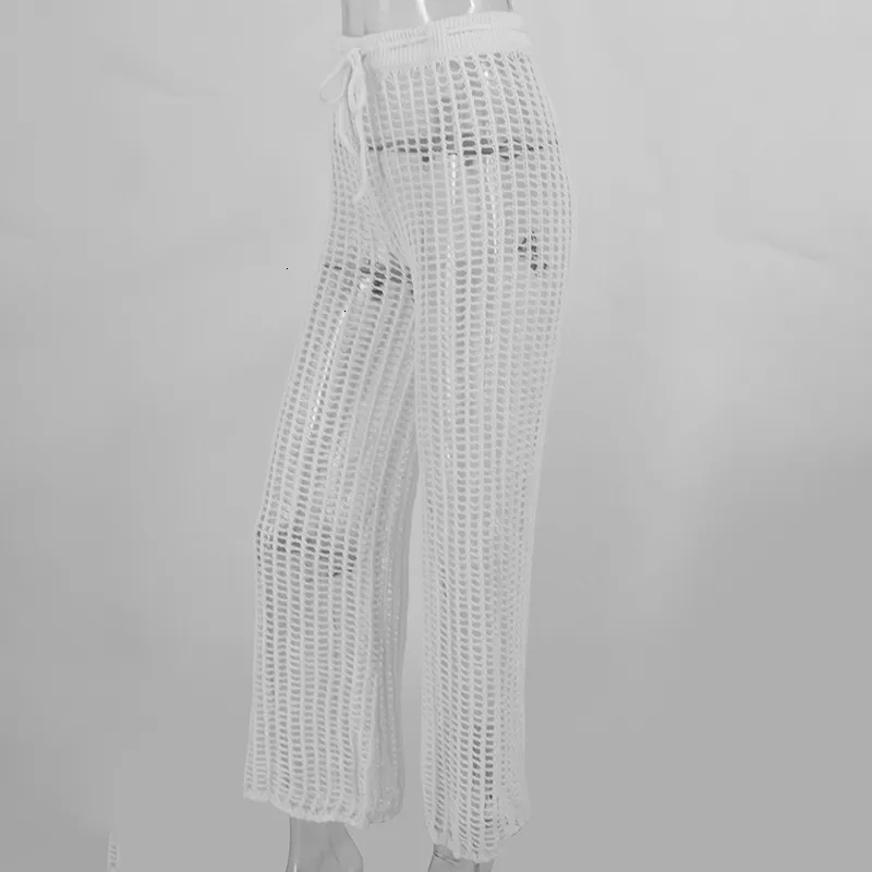 Women's Summer Casual Knitted Loose High-Waist Pants