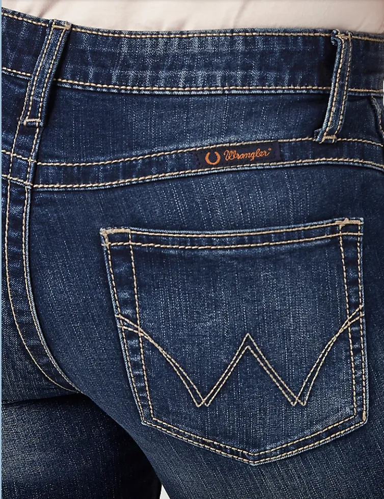 WRANGLER LADIES ULTIMATE RIDING JEAN Q-BABY IN NR WASH STYLE WRQ20NR